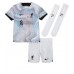 Cheap Liverpool Roberto Firmino #9 Away Football Kit Children 2022-23 Short Sleeve (+ pants)